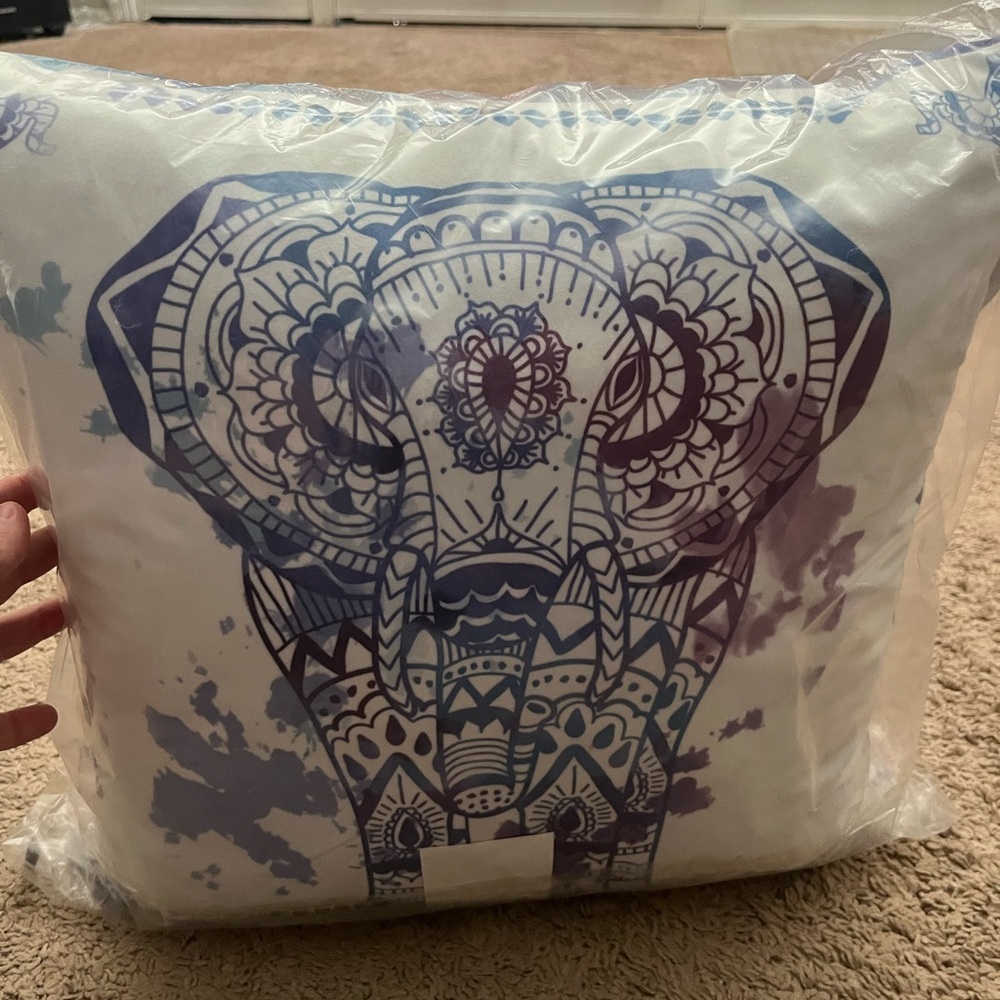 Boho 2 pack velvet throw pillows